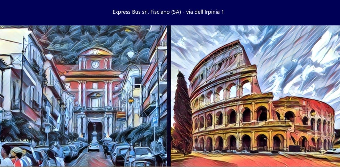 Express Bus Autobus Sarno Roma