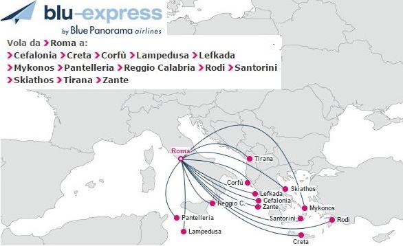blu express Roma