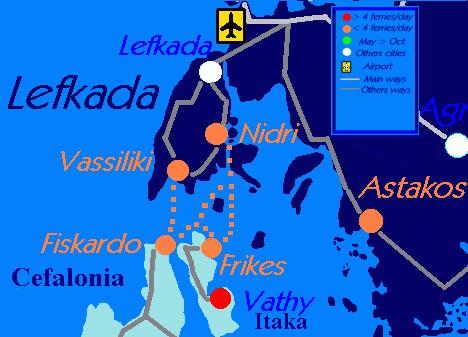 Lefkada i tour con le altre isole