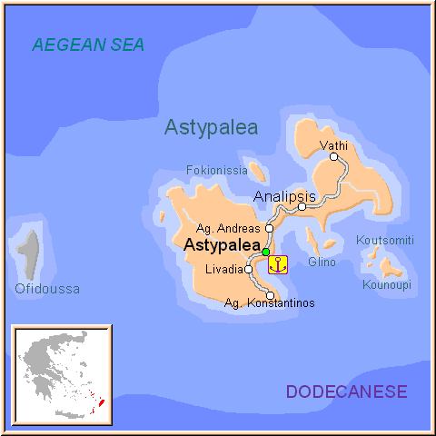 Isola Astypalea Grecia