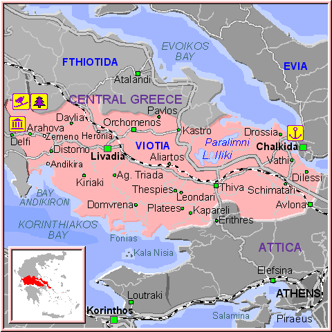 Viotia isola Greca Viotia