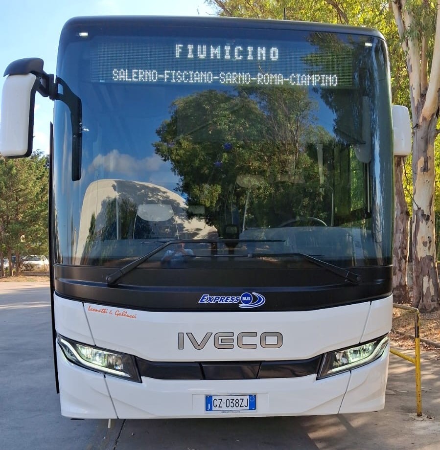 Autobus Salerno Roma Fiumicino
